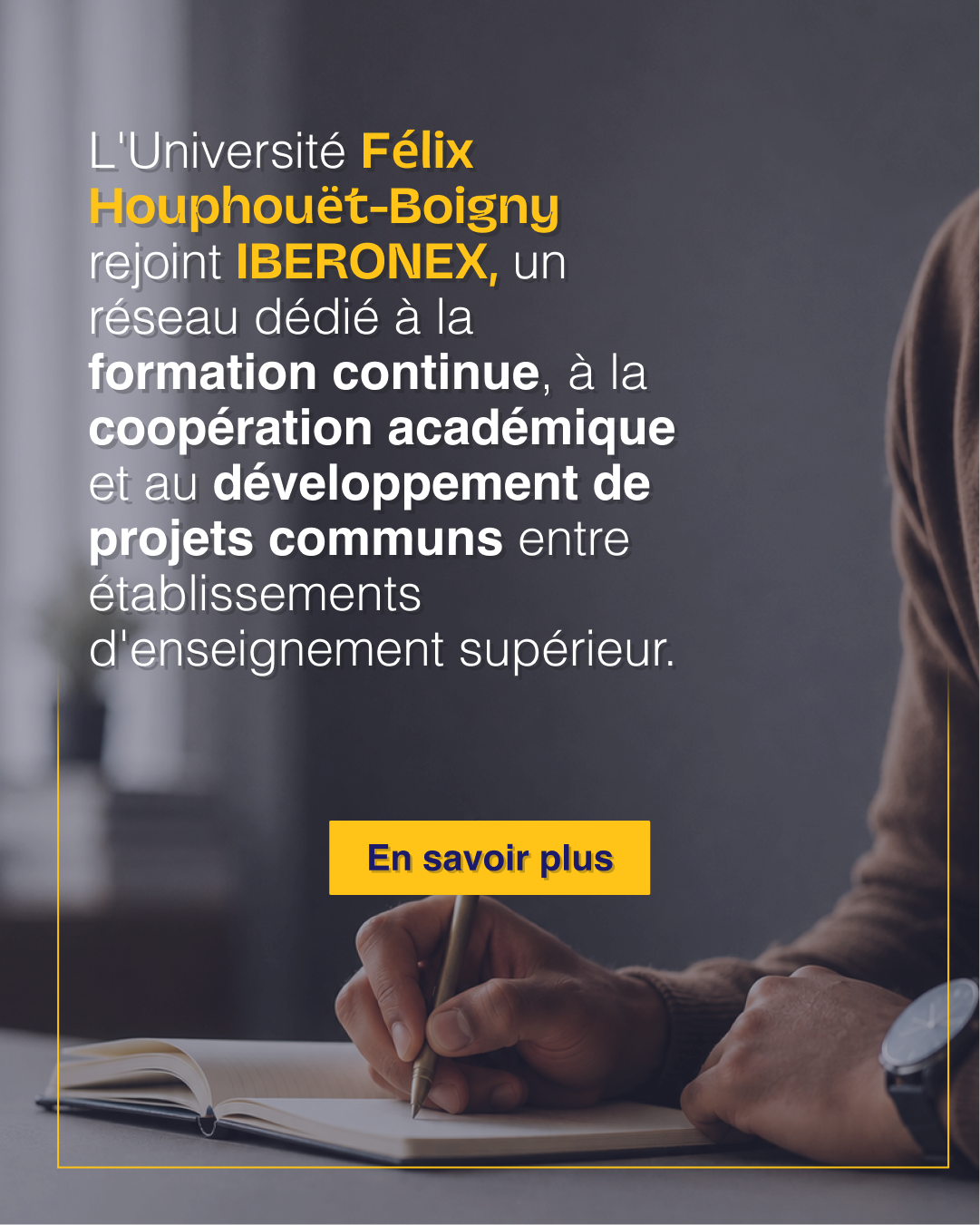 L'Université Félix Houphouët-Boigny rejoint IBERONEX